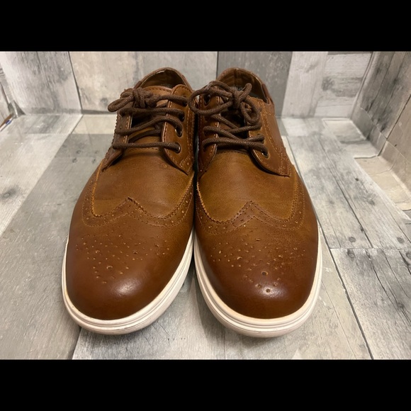 Mens harbor bay style brown shoes - Picture 2 of 6